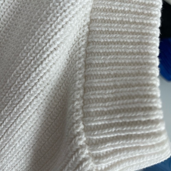 Vntg Wilson Tennis White V-Neck Sweater Vest Size L - Picture 10 of 11